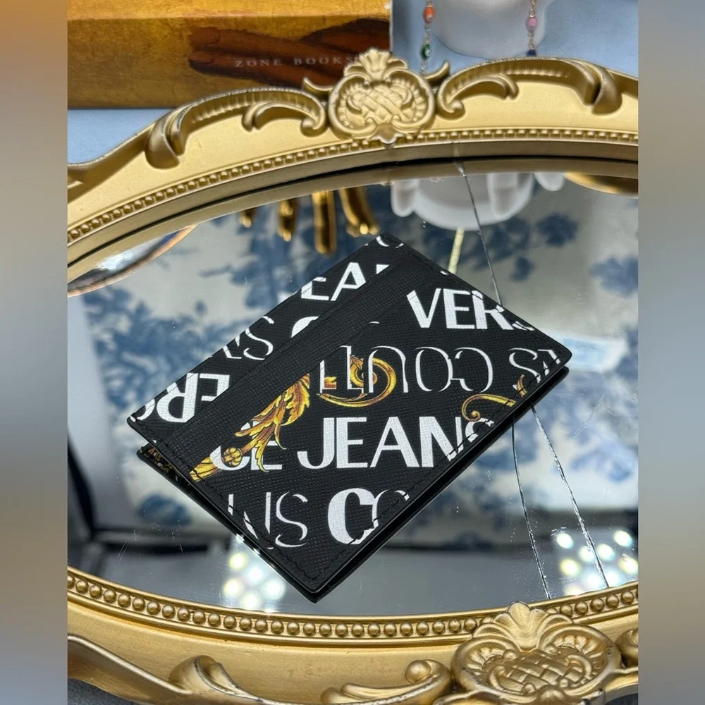 🆕 VERSACE JEANS COUTURE 🧿 NWOT Garland Credit Card Holder